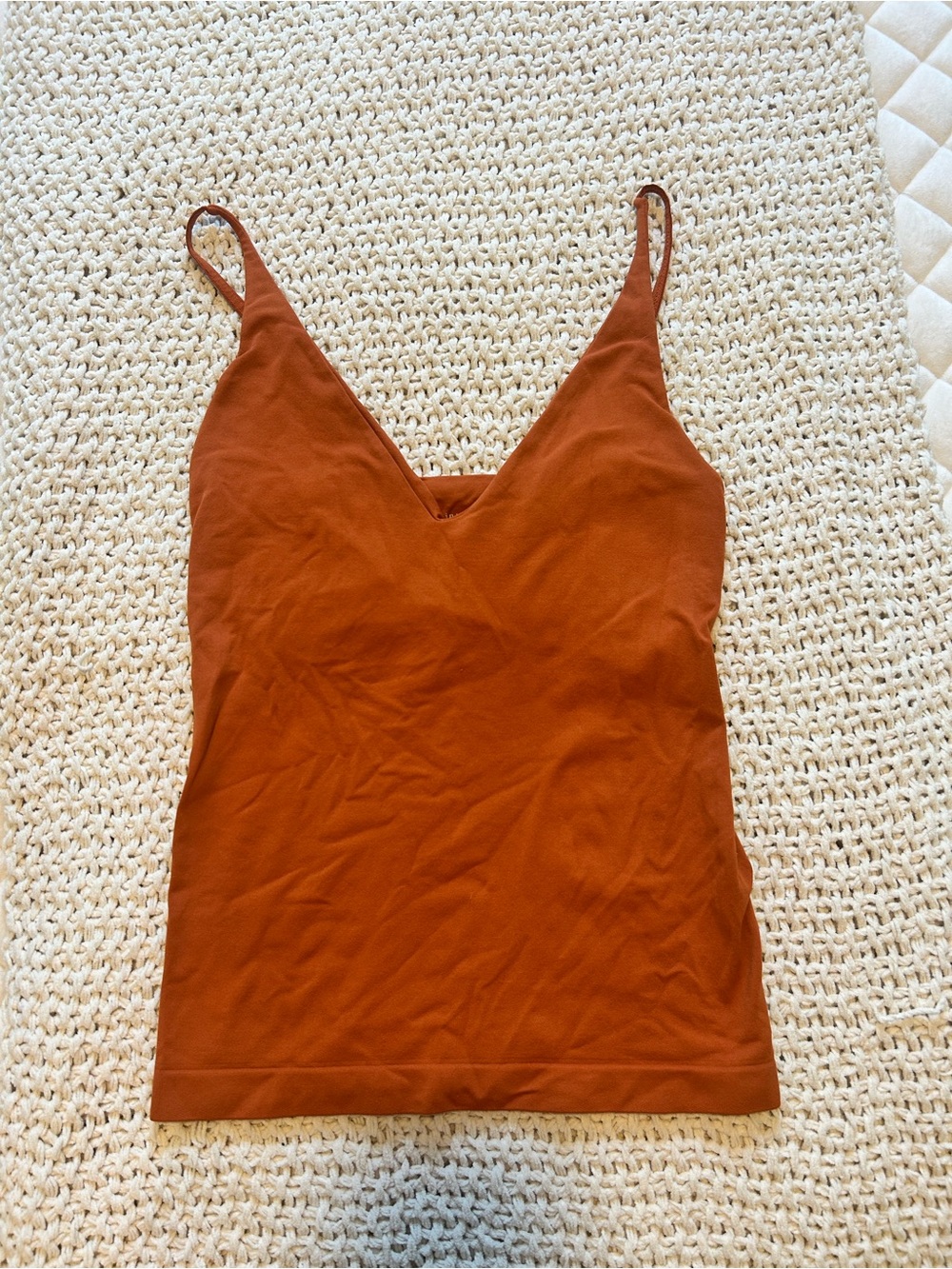 Intimately Free People Rust Orange Tank Top XS